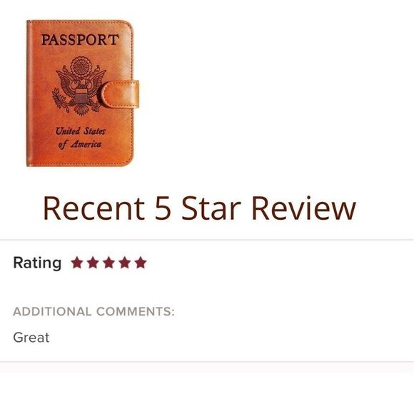 - Passport Holder Cover Wallet RFID - Picture 16 of 16